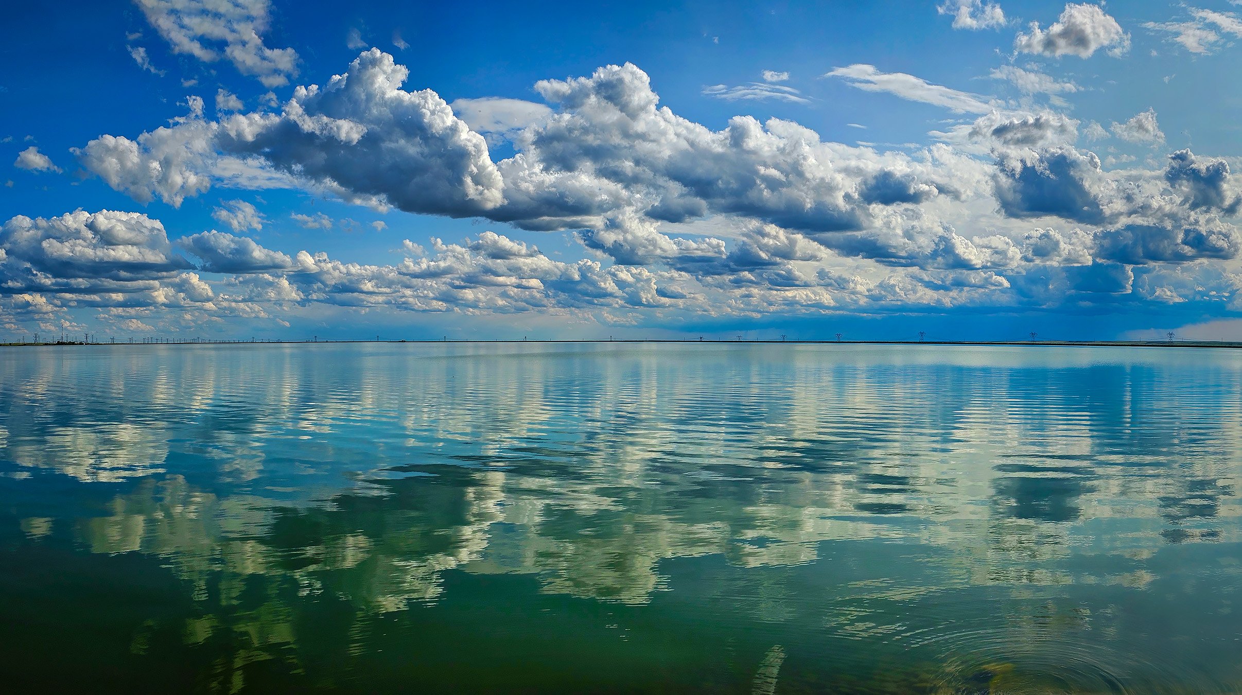 Sheerness Cooling Pond, Prairie Oasis Park, Sheerness, AB, 2025-06-15