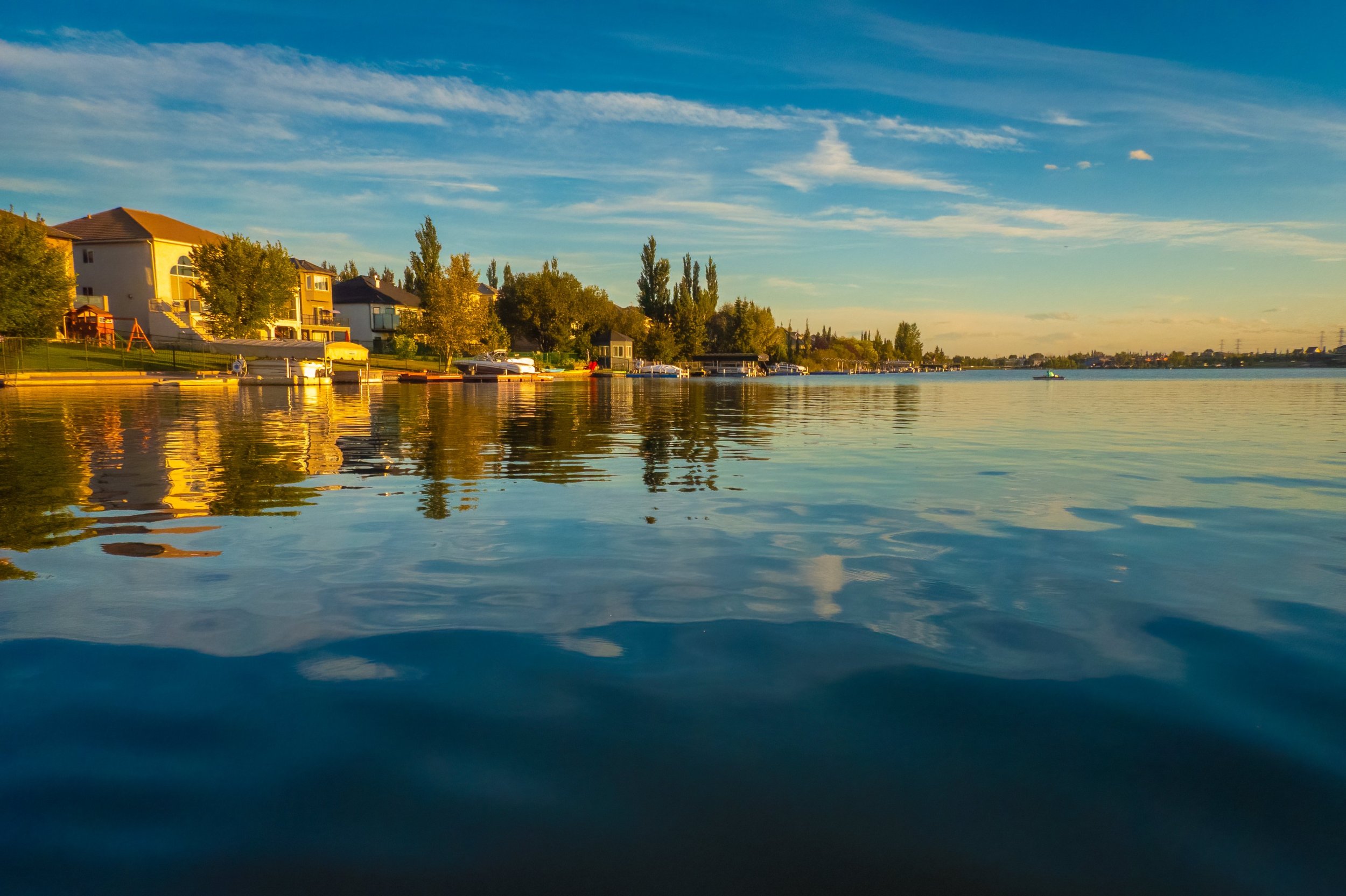 Sheltered from the wind, Chestermere Lake, Chestermere, AB, 2024-08-20