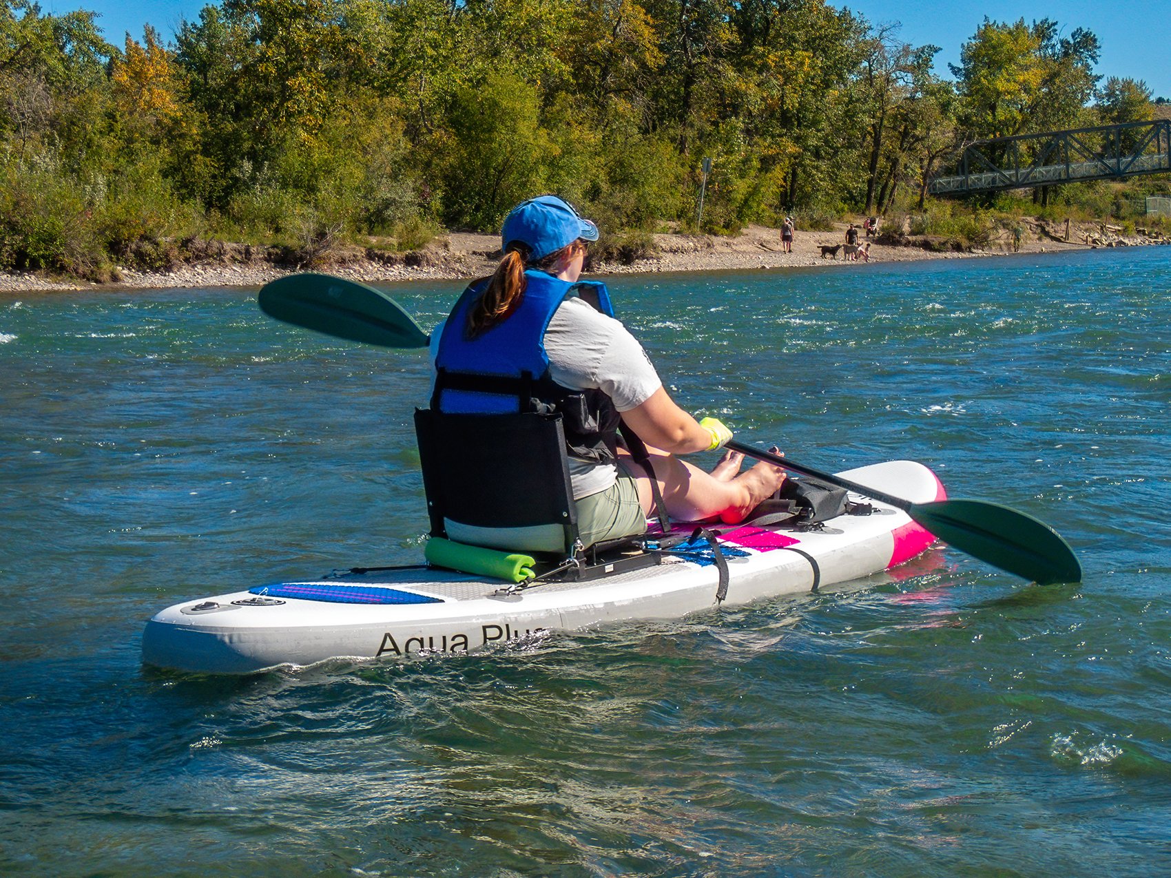Ashlyn ahoy, Bow River Float 01, Calgary, AB, 2024-08-31