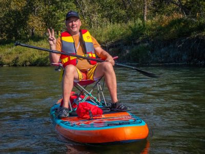 Alex, Bow River Float, Calgary, AB, 2024-09-25