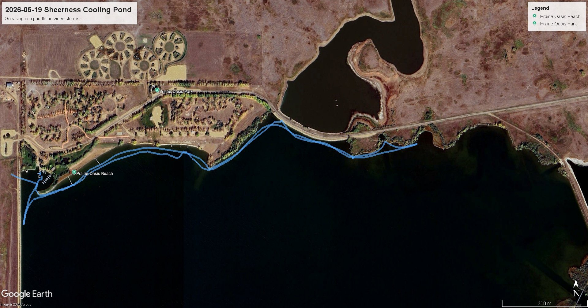 GPS Track, Prairie Oasis, Special Areas No 2, 2026-05-19
